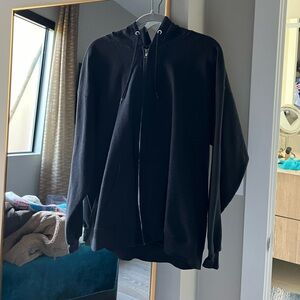 Hanes Black Zip Up Hoodie